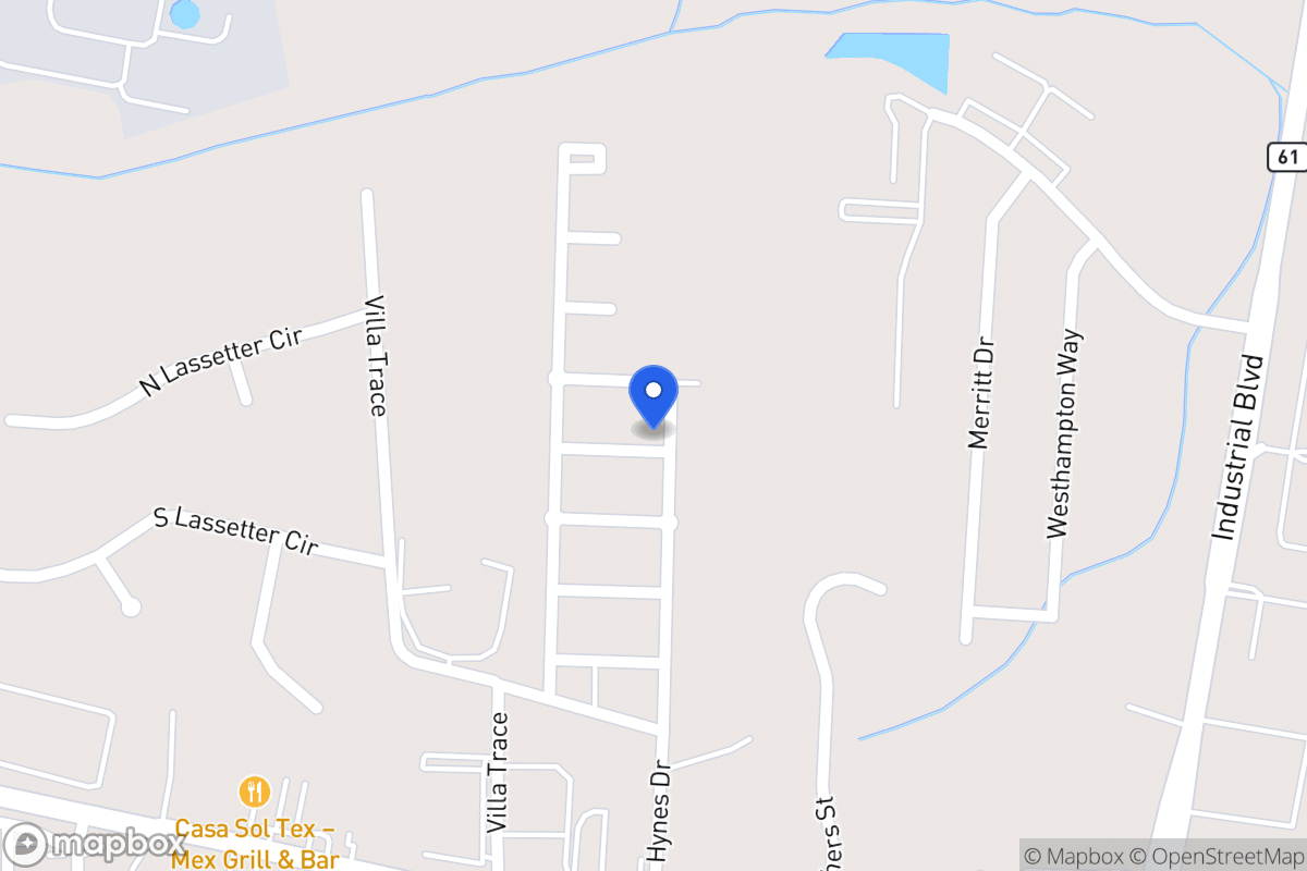 Map of 621 Trant Dr