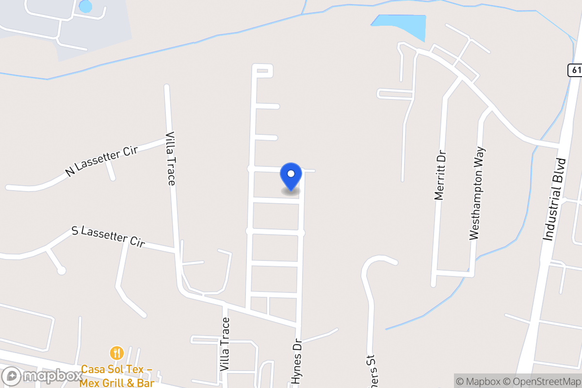 Map of 619 Trant Dr
