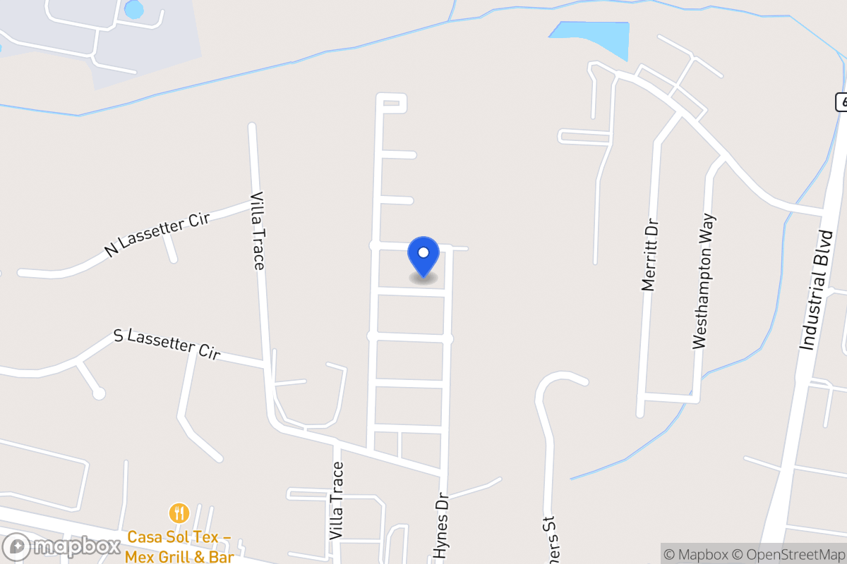Map of 615 Trant Dr