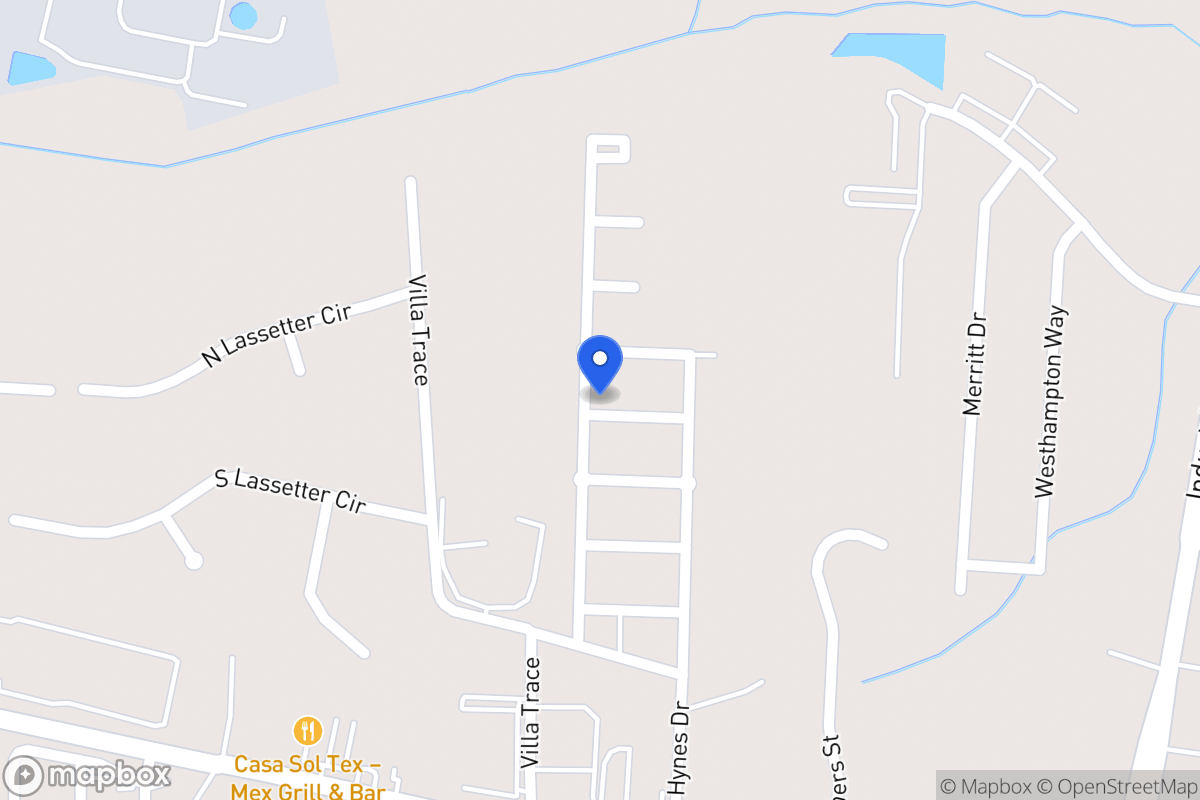 Map of 601 Trant Dr