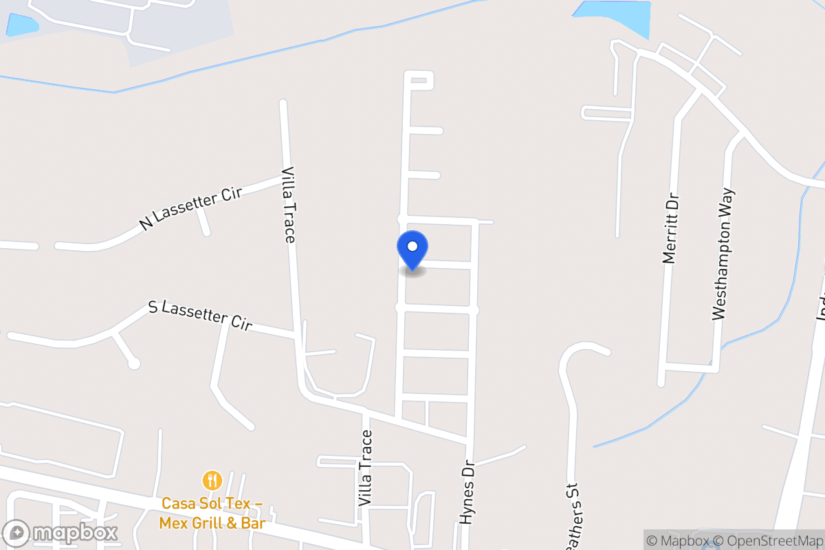 Map of 600 Trant Dr