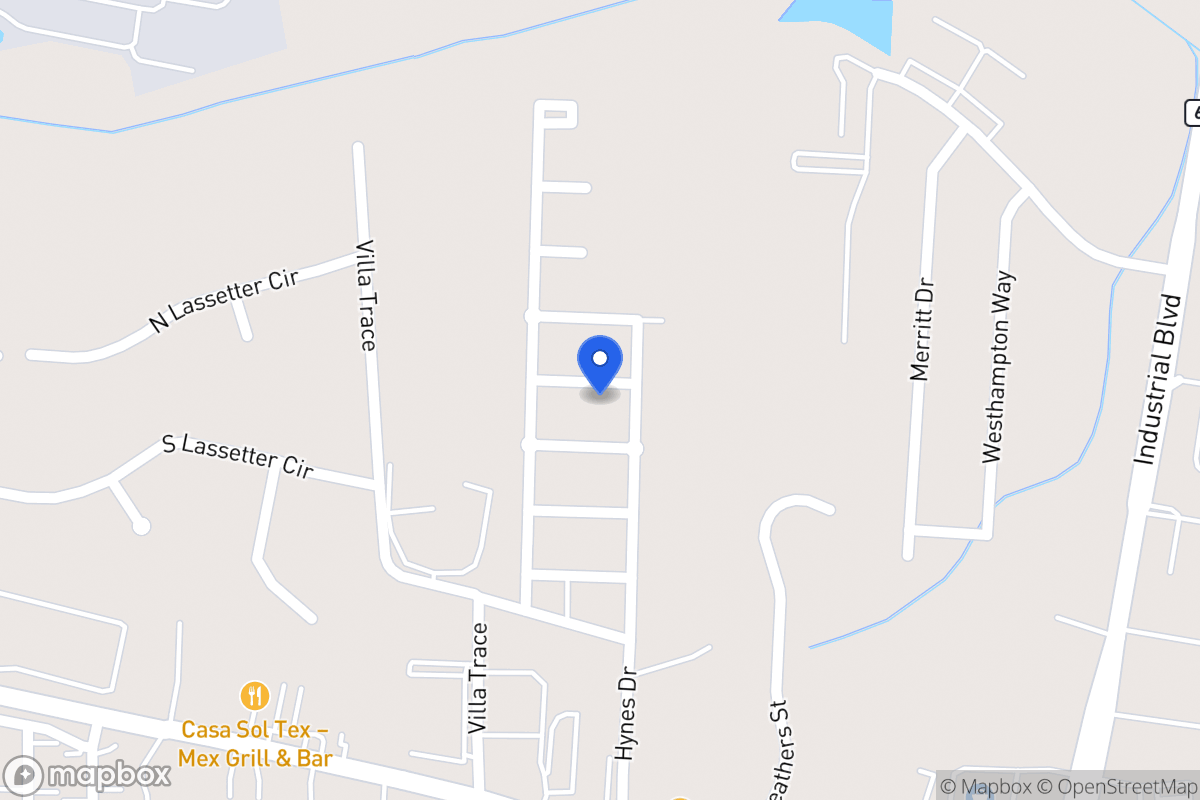 Map of 614 Trant Dr