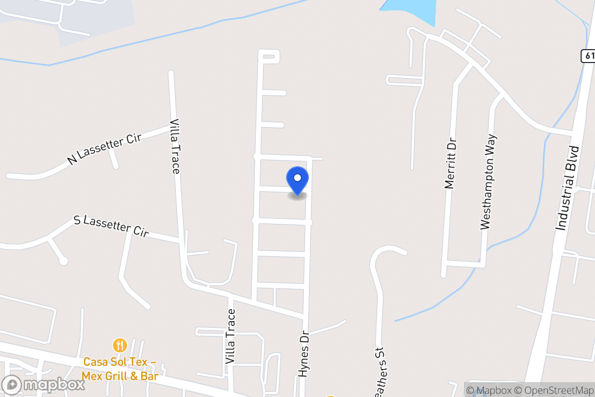 Map of 618 Trant Dr