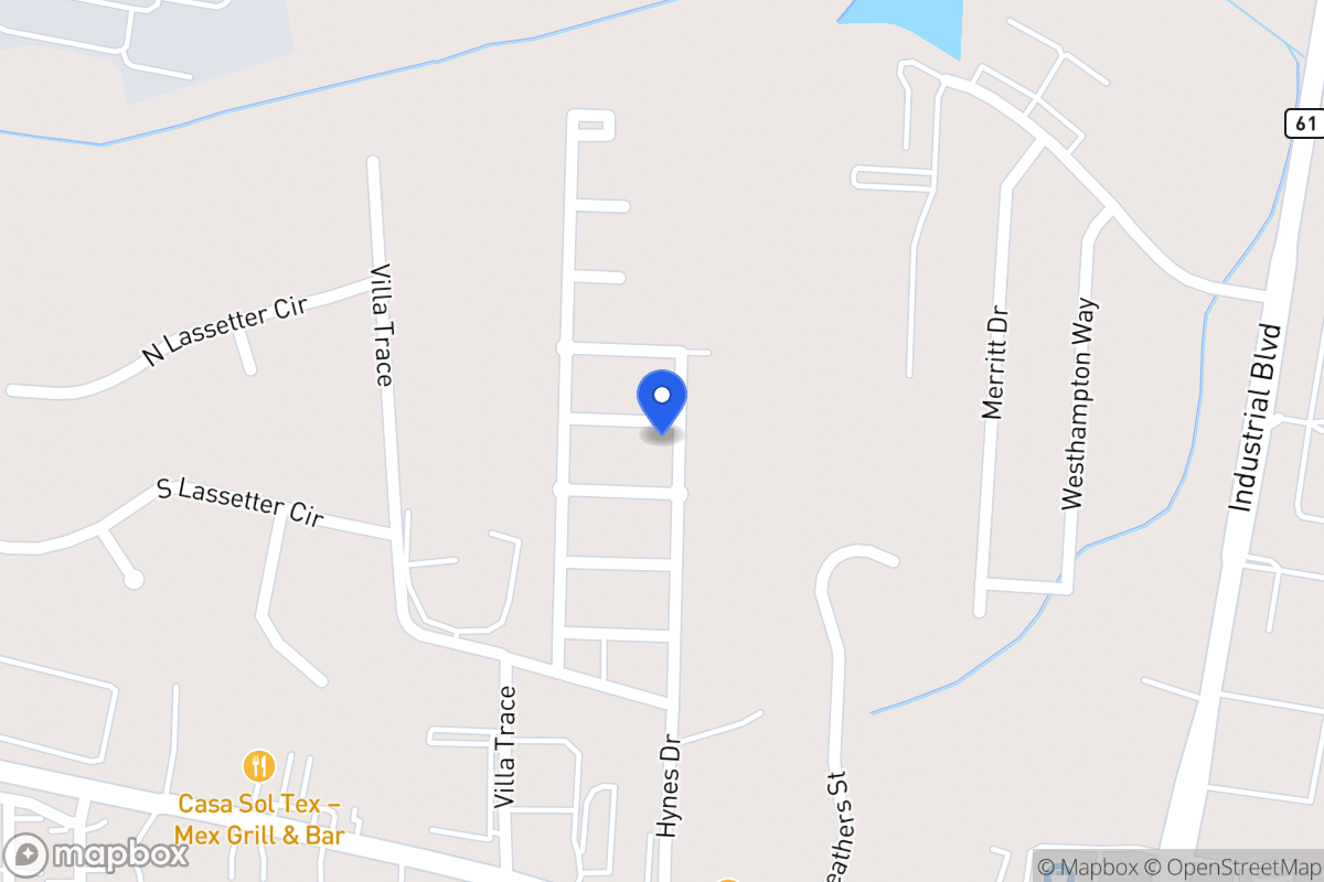 Map of 620 Trant Dr