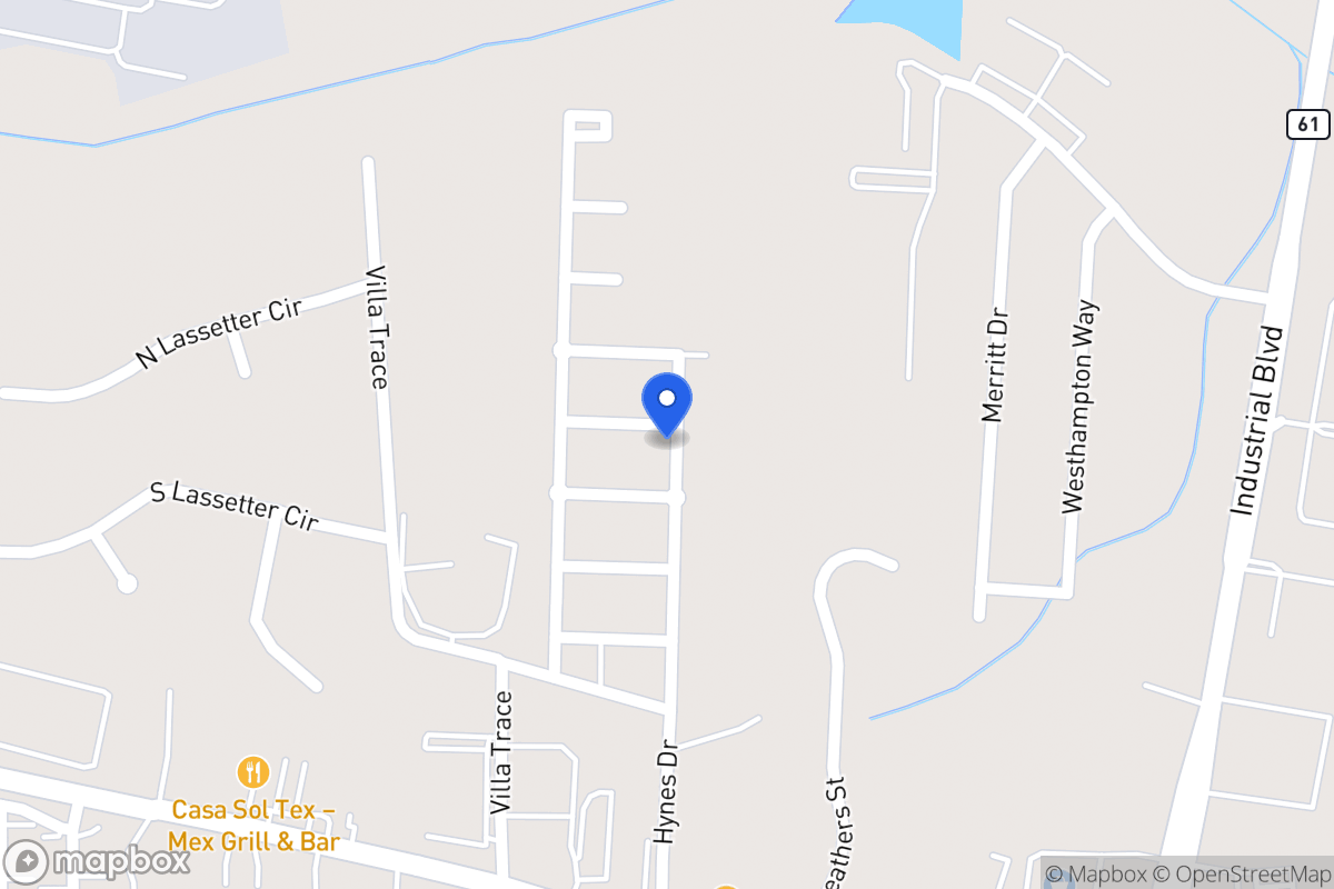 Map of 622 Trant Dr