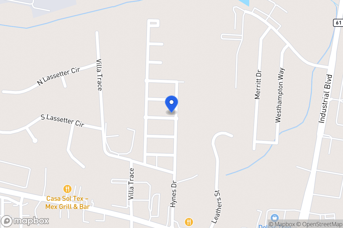 Map of 521 Robson Dr