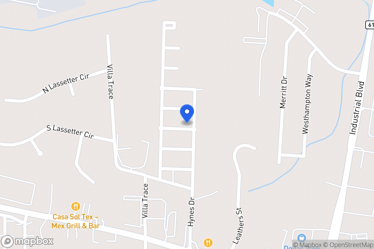 Map of 519 Robson Dr