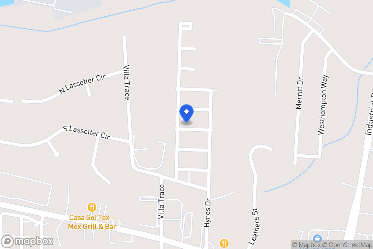 Map of 505 Robson Dr