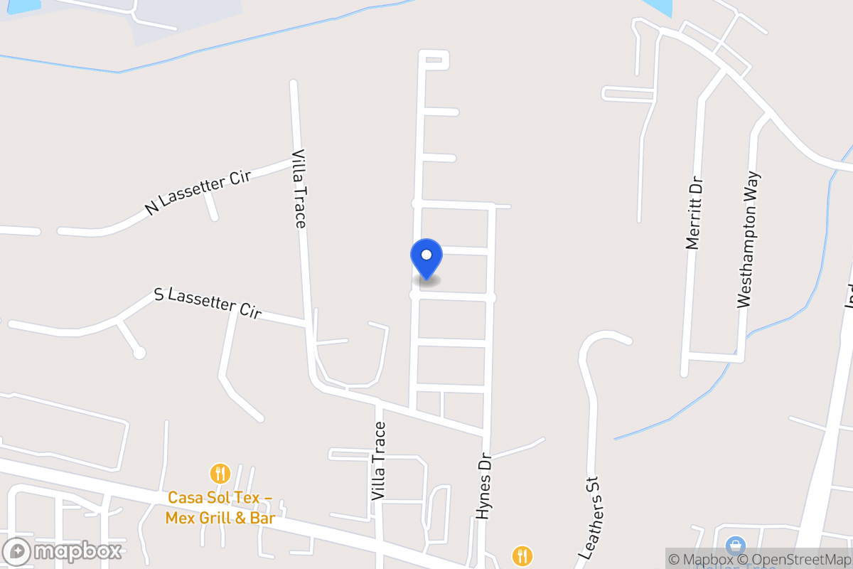 Map of 501 Robson Dr