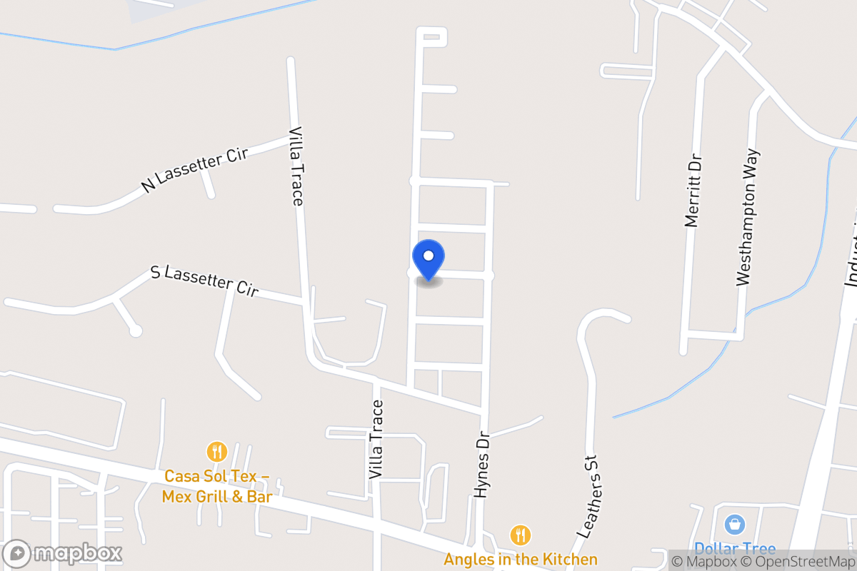 Map of 502 Robson Dr