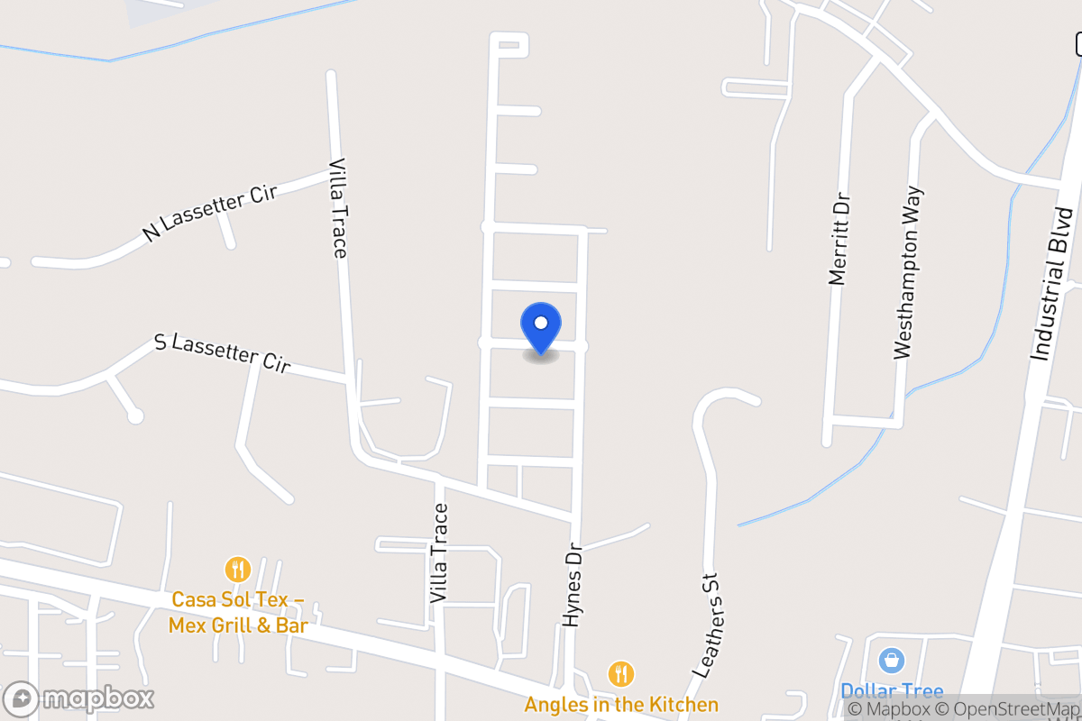 Map of 512 Robson Dr