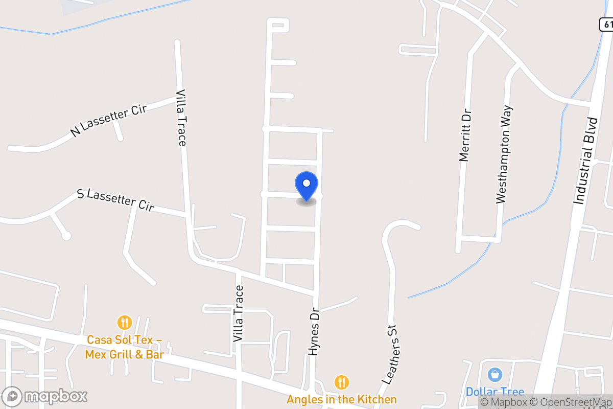 Map of 518 Robson Dr