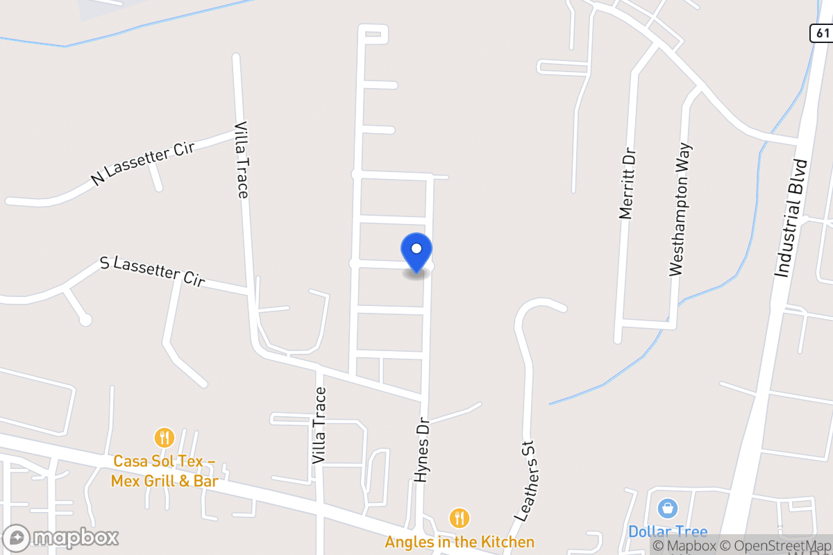 Map of 520 Robson Dr