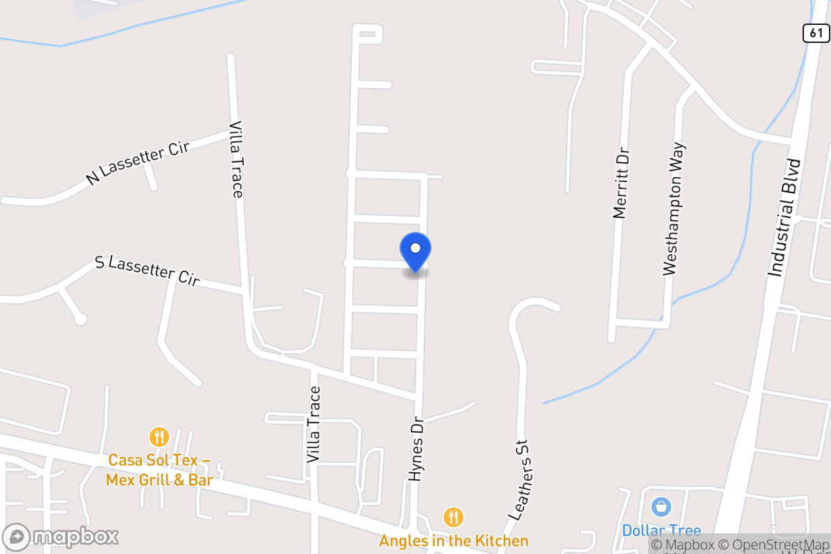 Map of 522 Robson Dr