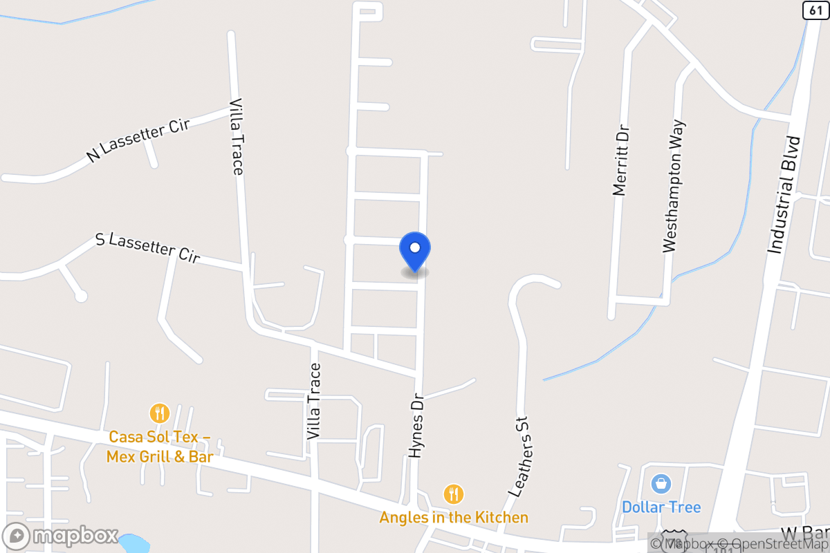 Map of 423 Towson St
