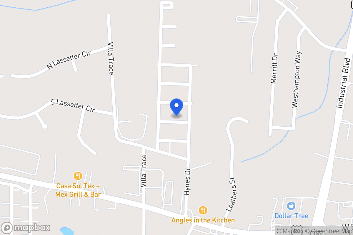 Map of 413 Towson St
