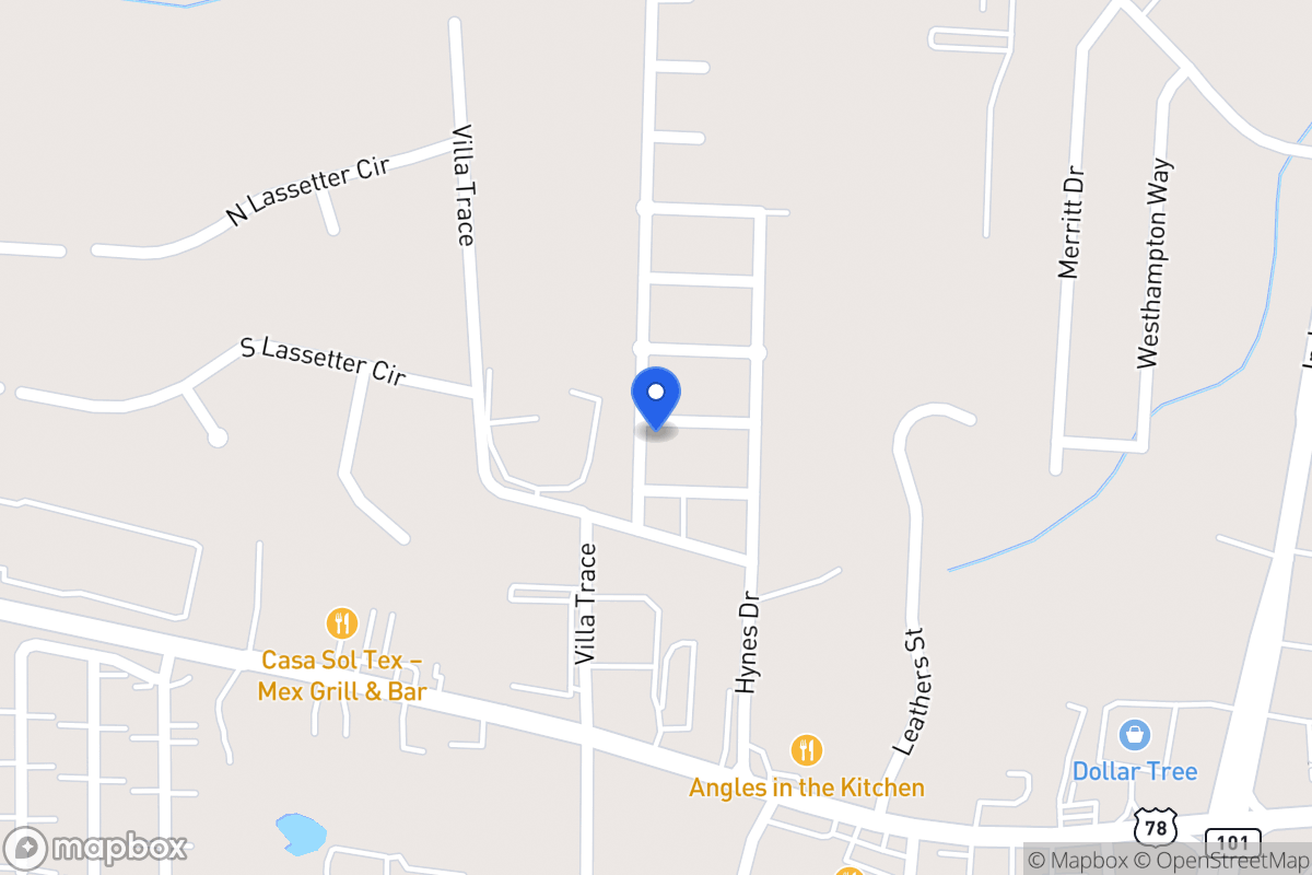 Map of 400 Towson St