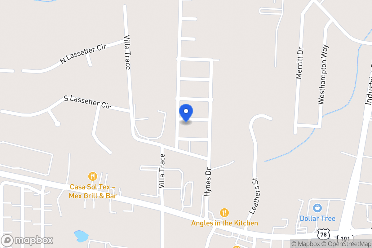 Map of 404 Towson St