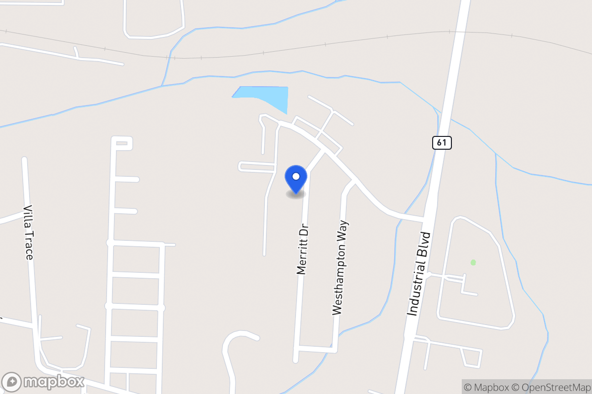 Map of 1024 Merritt Dr