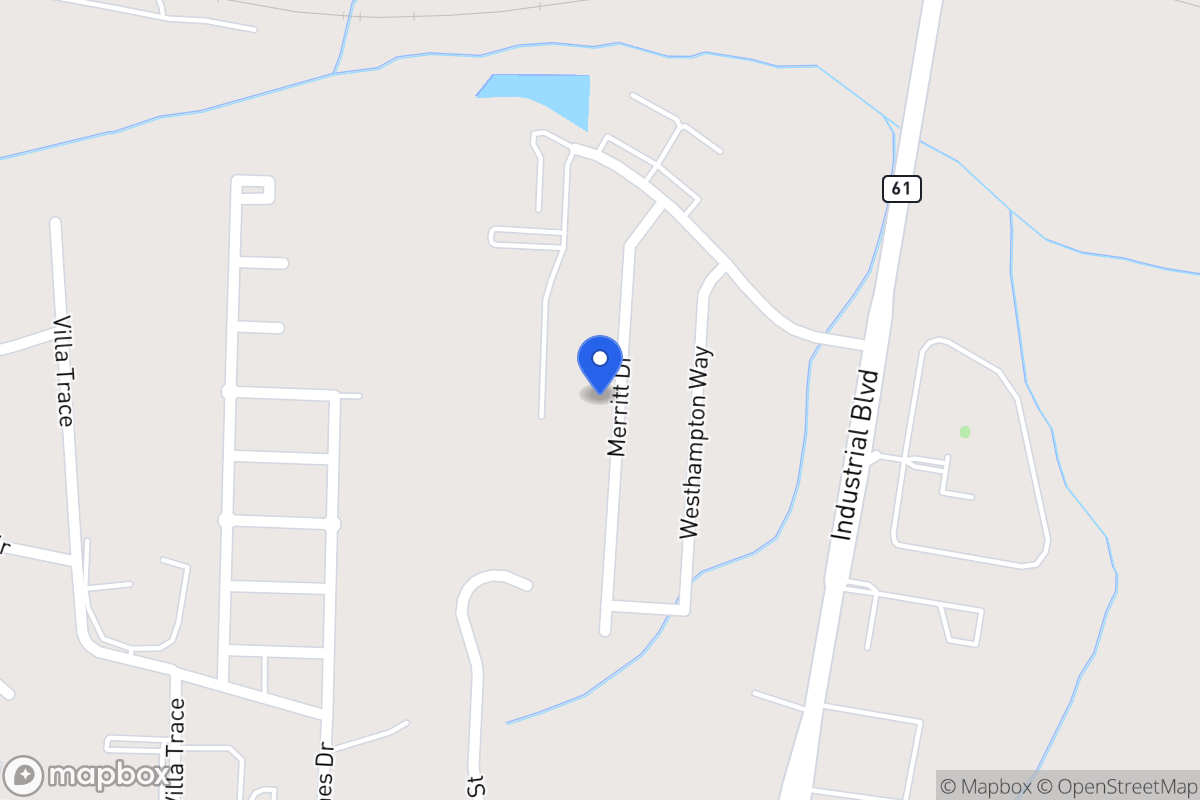 Map of 1048 Merritt Dr