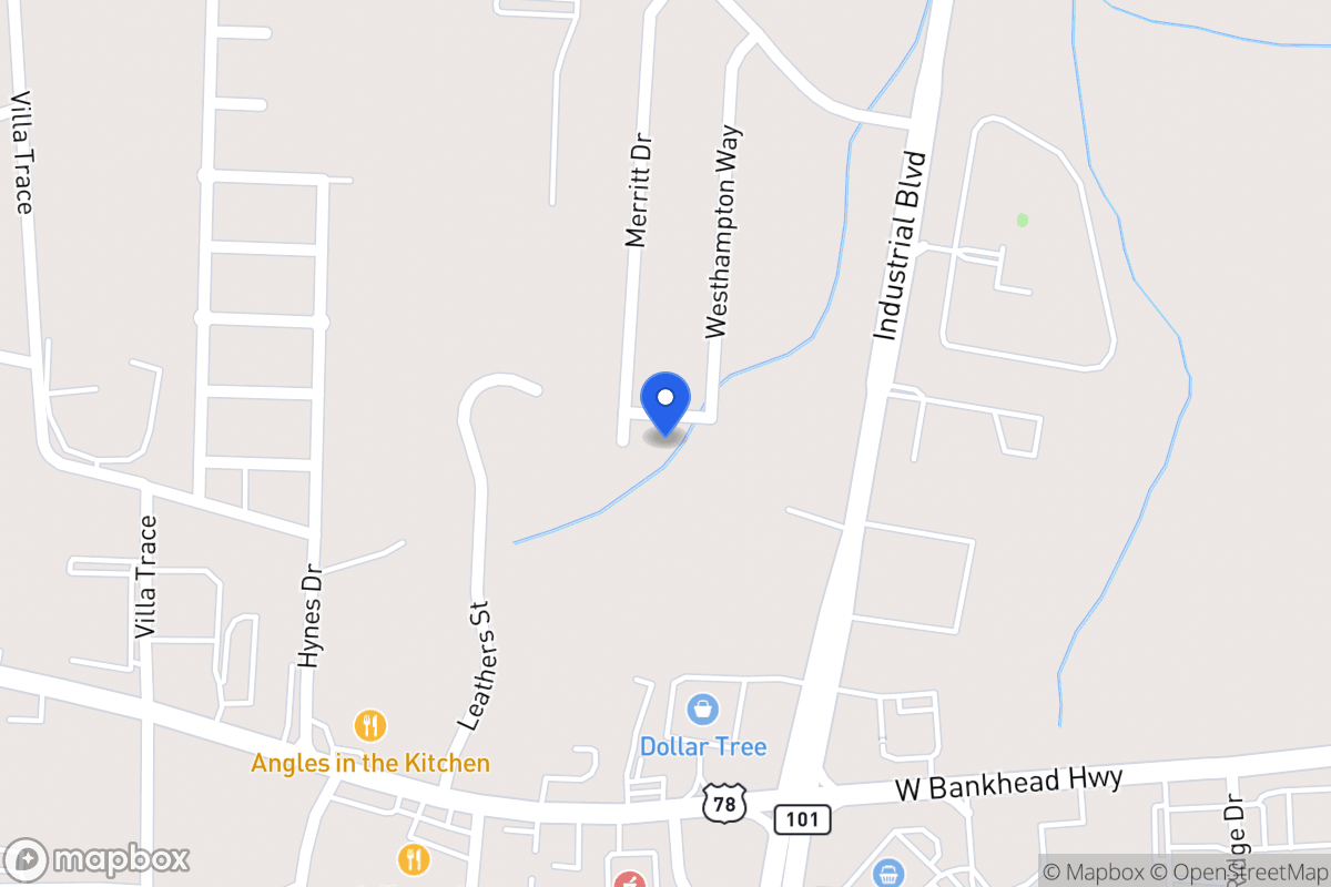 Map of 1114 Edinberg Dr