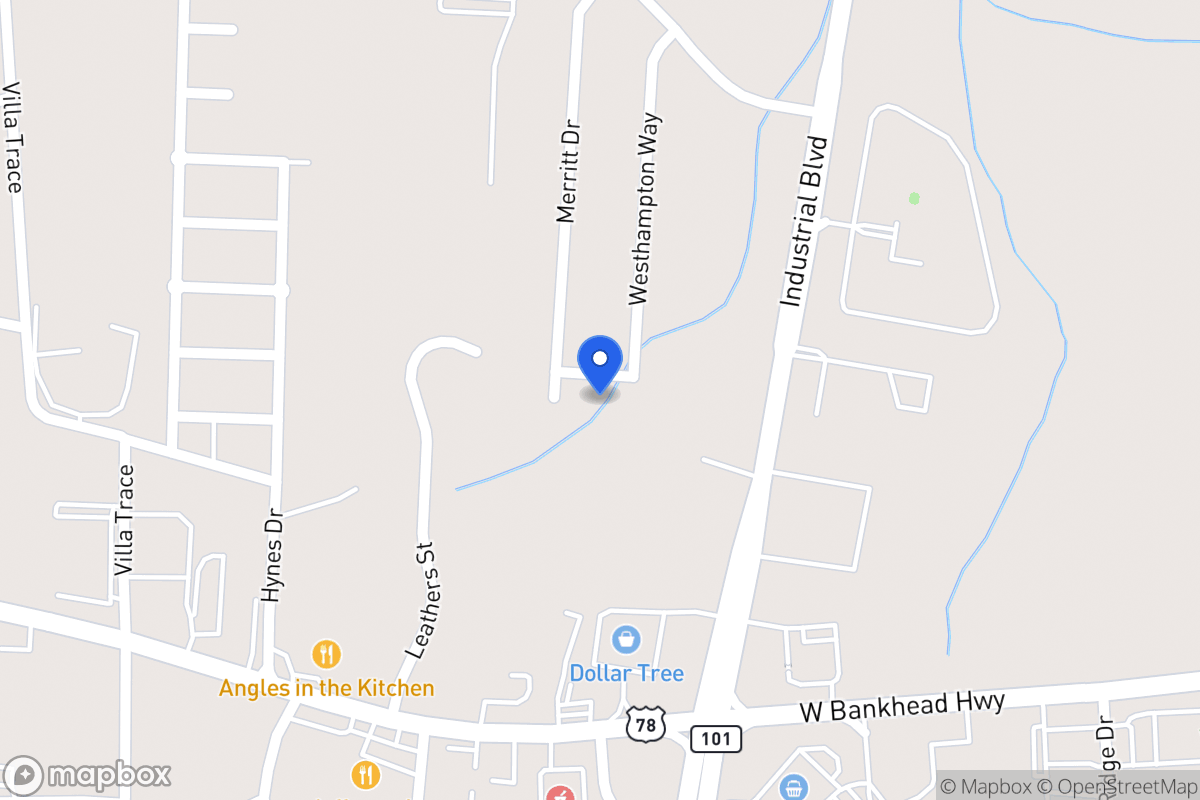 Map of 1116 Edinberg Dr
