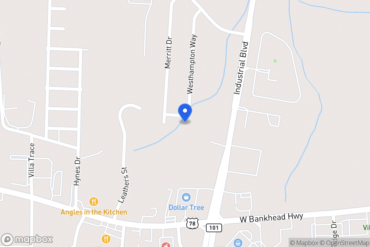 Map of 1122 Edinberg Dr