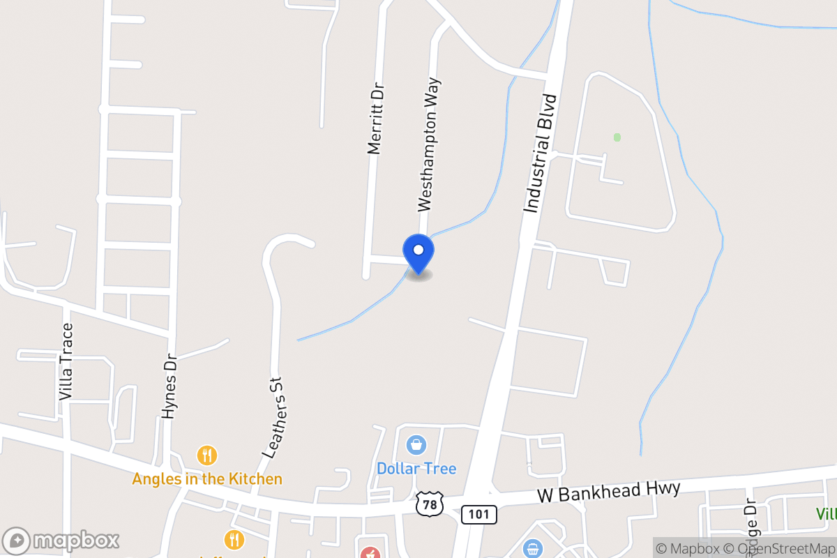 Map of 1124 Edinberg Dr