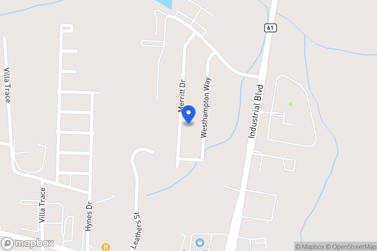Map of 1071 Merritt Dr