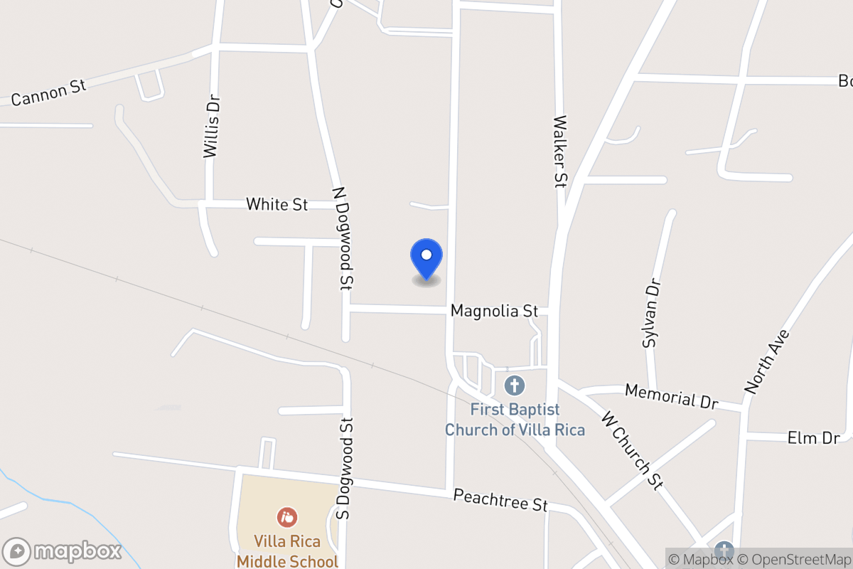 Map of 703 Magnolia St