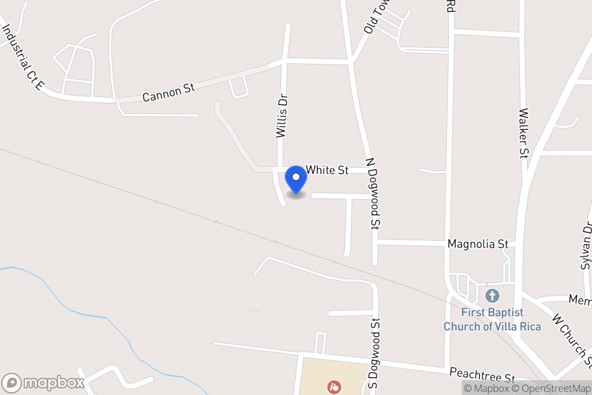 Map of 820 White St