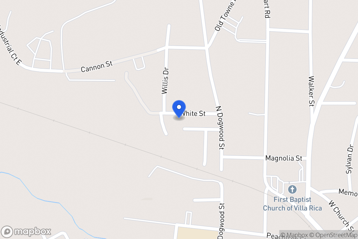 Map of 818 White St
