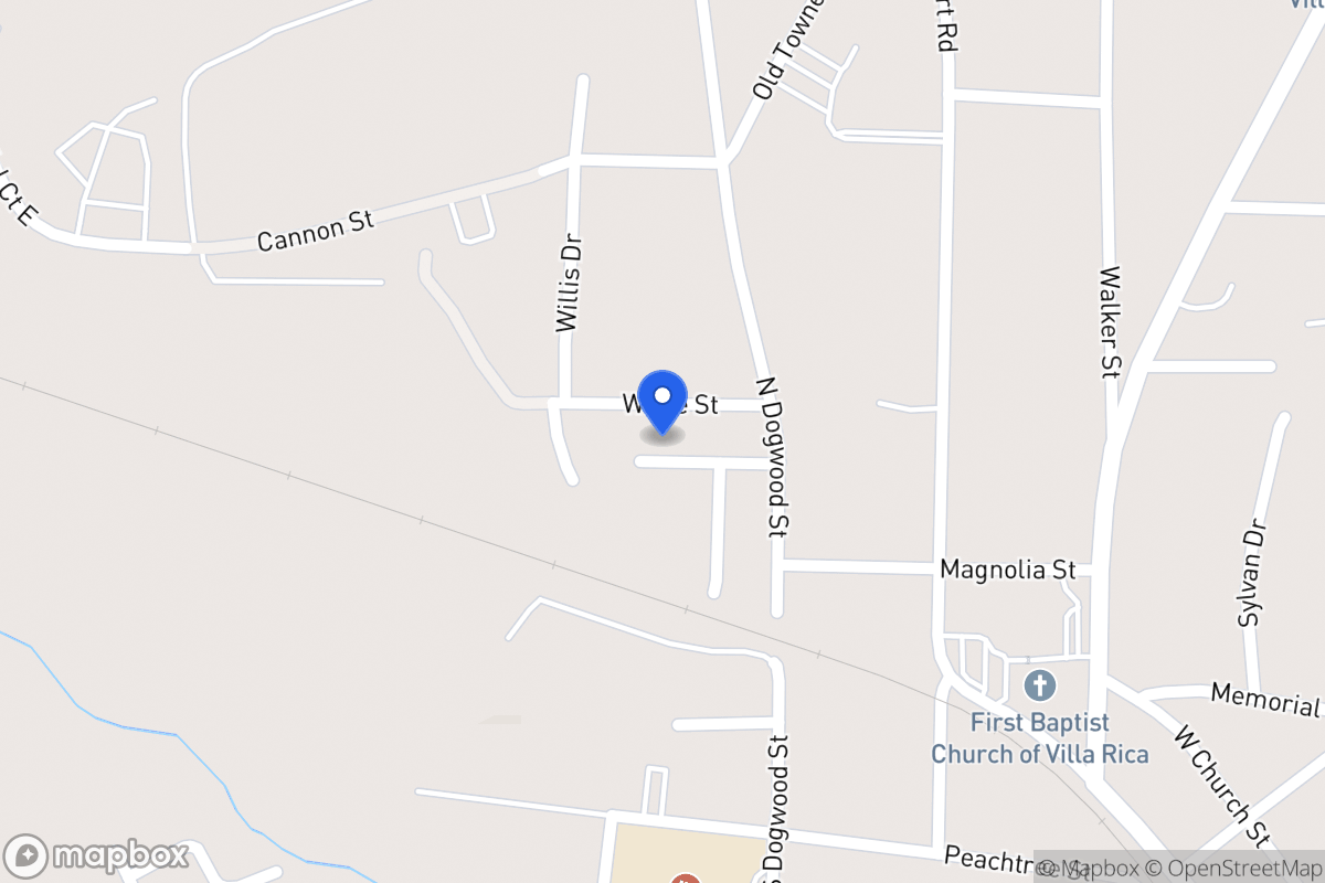 Map of 814 White St