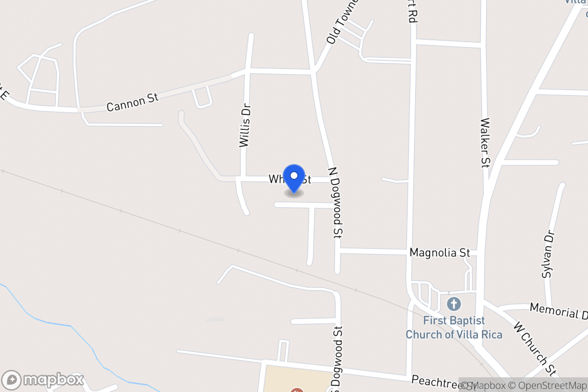 Map of 812 White St