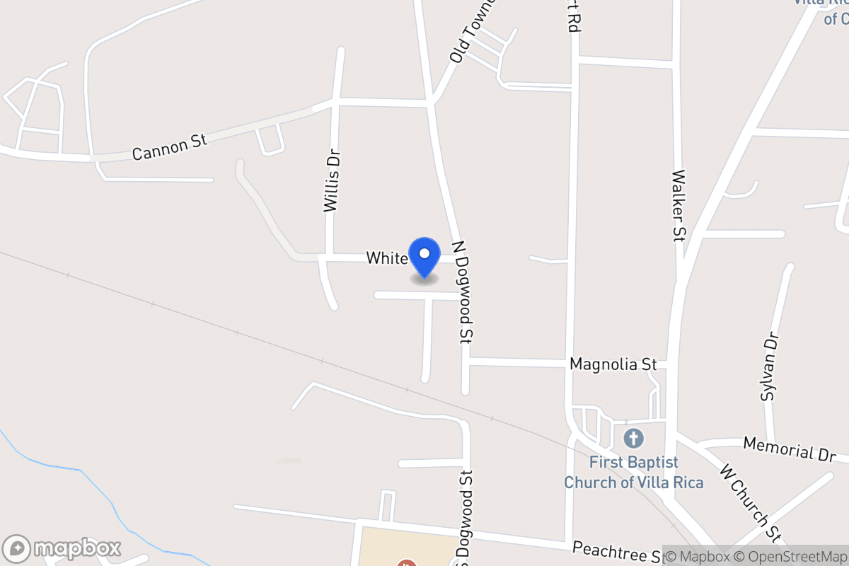 Map of 808 White St
