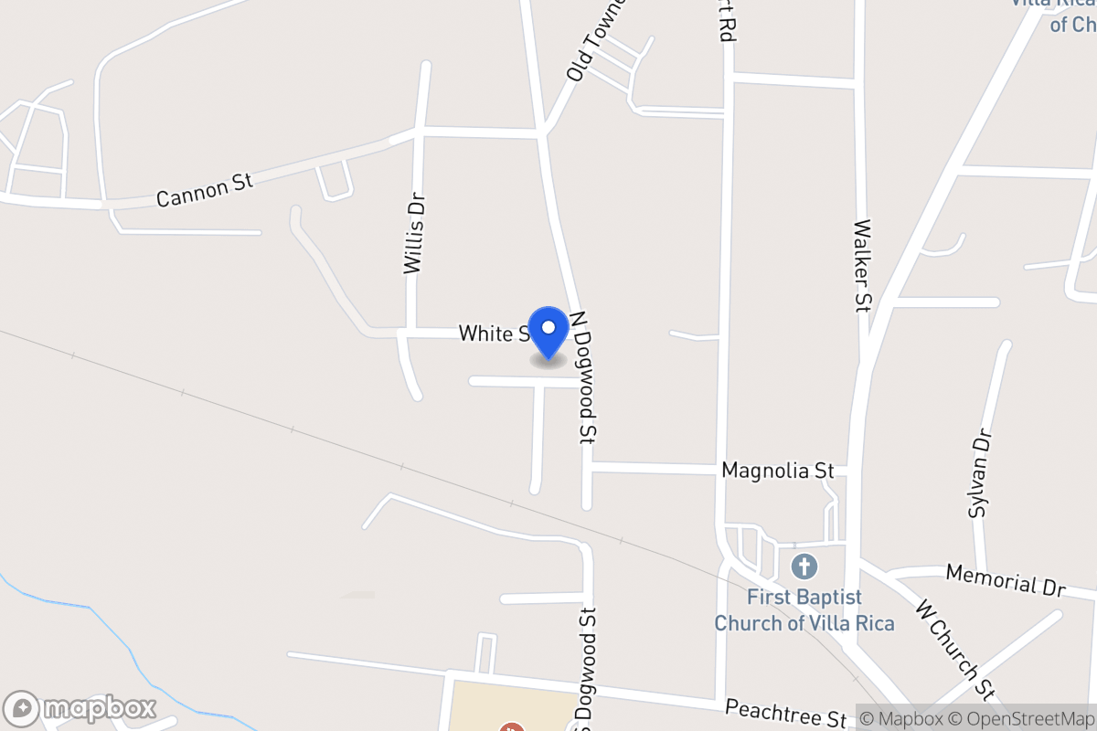 Map of 806 White St