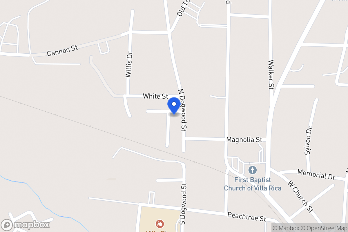 Map of 214 N Dogwood St
