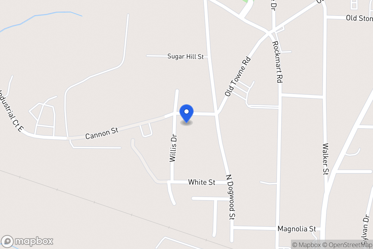 Map of Willis Dr