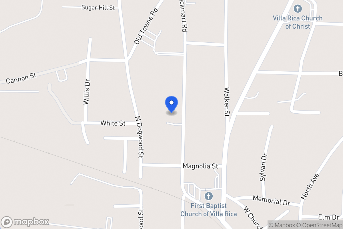Map of 304 Rockmart Rd