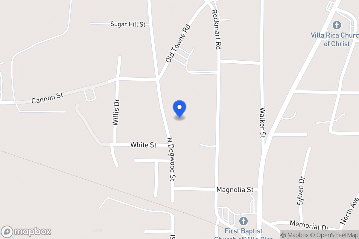 Map of 311 N Dogwood St