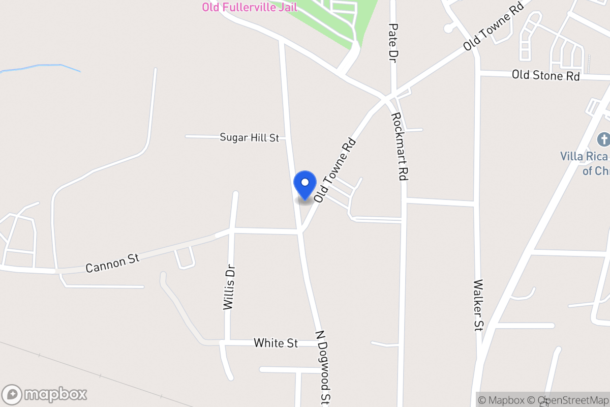 Map of 407 N Dogwood St