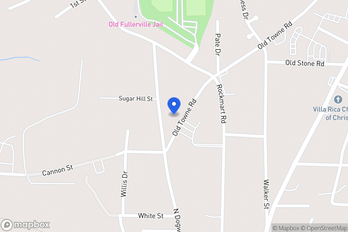 Map of 418 Old Town Rd