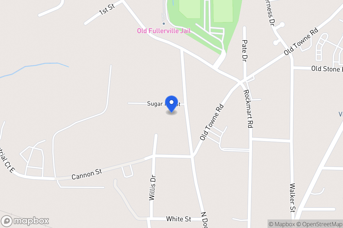 Map of 418 N Dogwood St