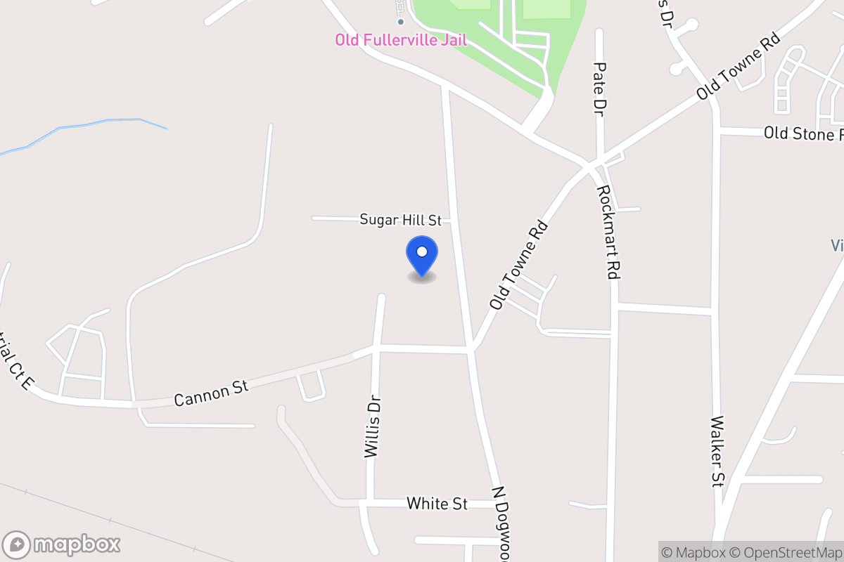Map of 412 N Dogwood St