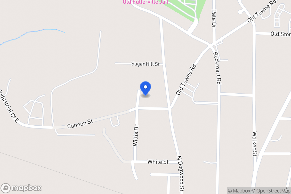 Map of 409 Willis Dr
