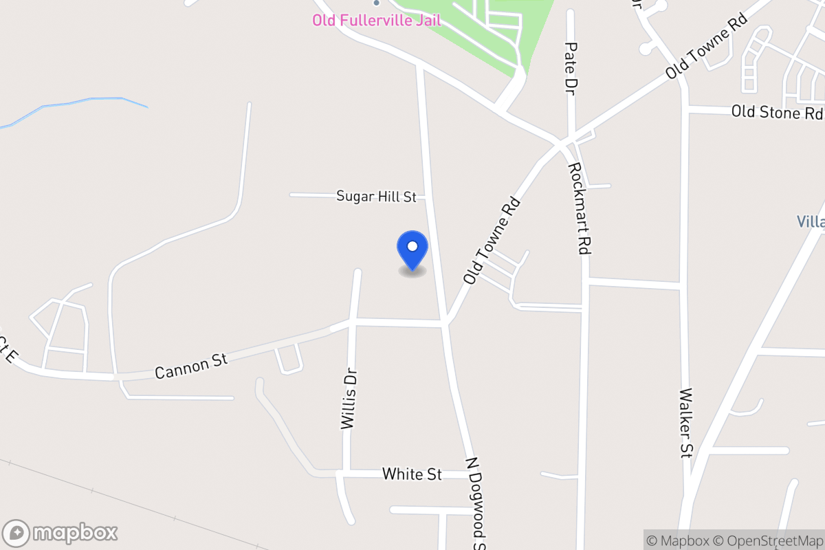Map of 408 N Dogwood St