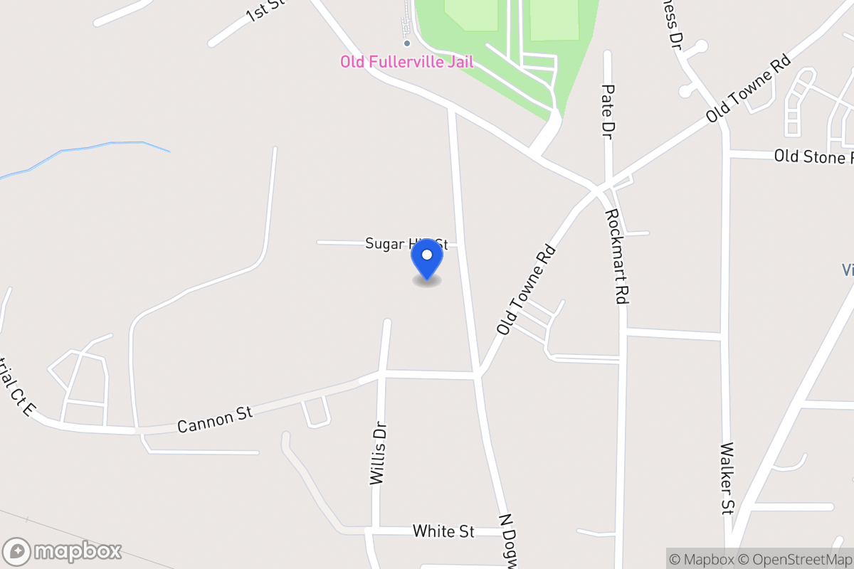 Map of 416 N Dogwood St