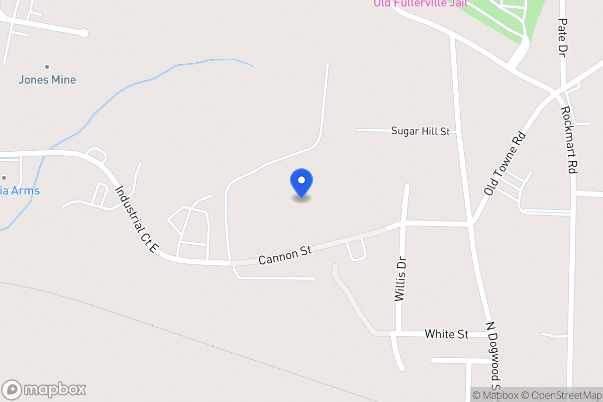 Map of 34 E Industrial Ct