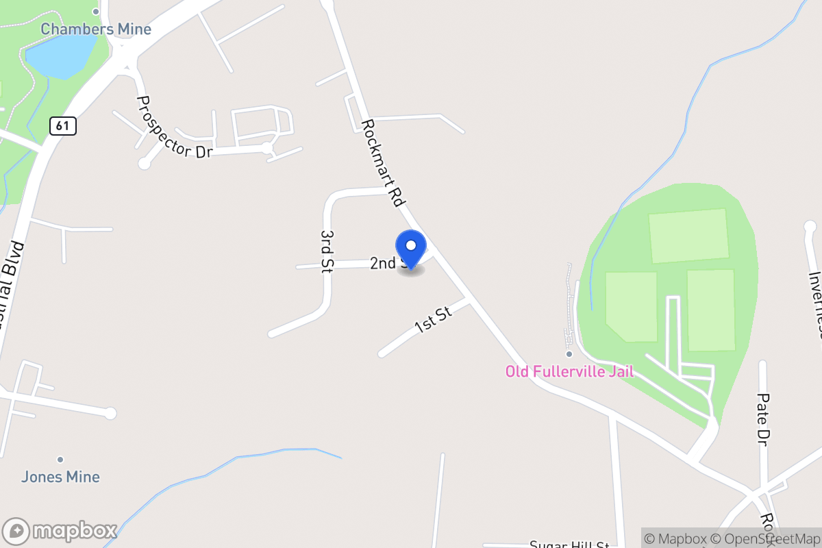 Map of 708 Rockmart Rd