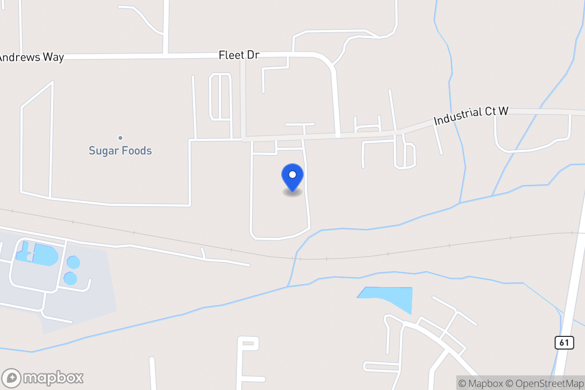 Map of 540 W Industrial Ct
